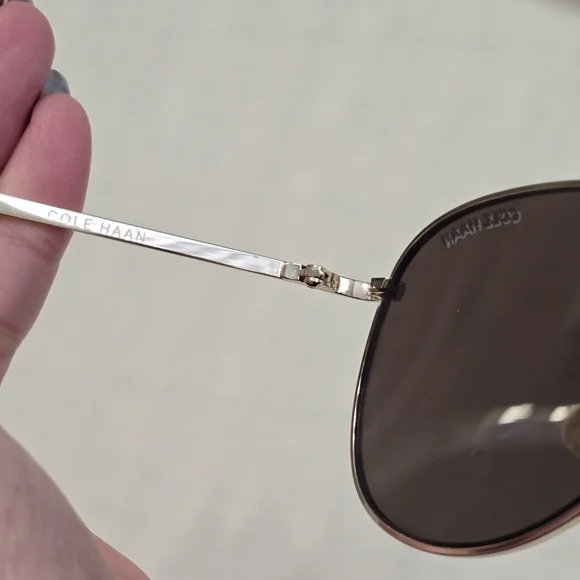 Cole Haan Blue Aviator Sunglasses - Picture 8 of 11